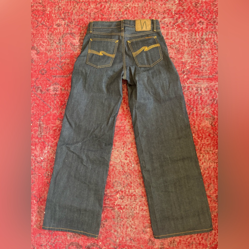 Nudie Wide Heidi Selvedge Raw Denim